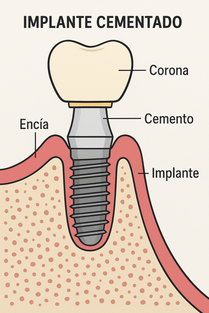 se puede quitar y poner una corona dental