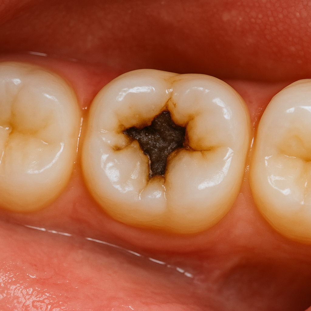 caries como causa de la ensibilidad dental